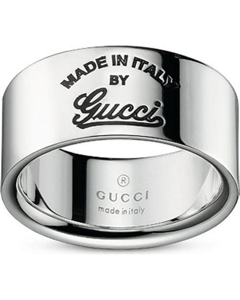 gucci ring hand|gucci trademark ring.